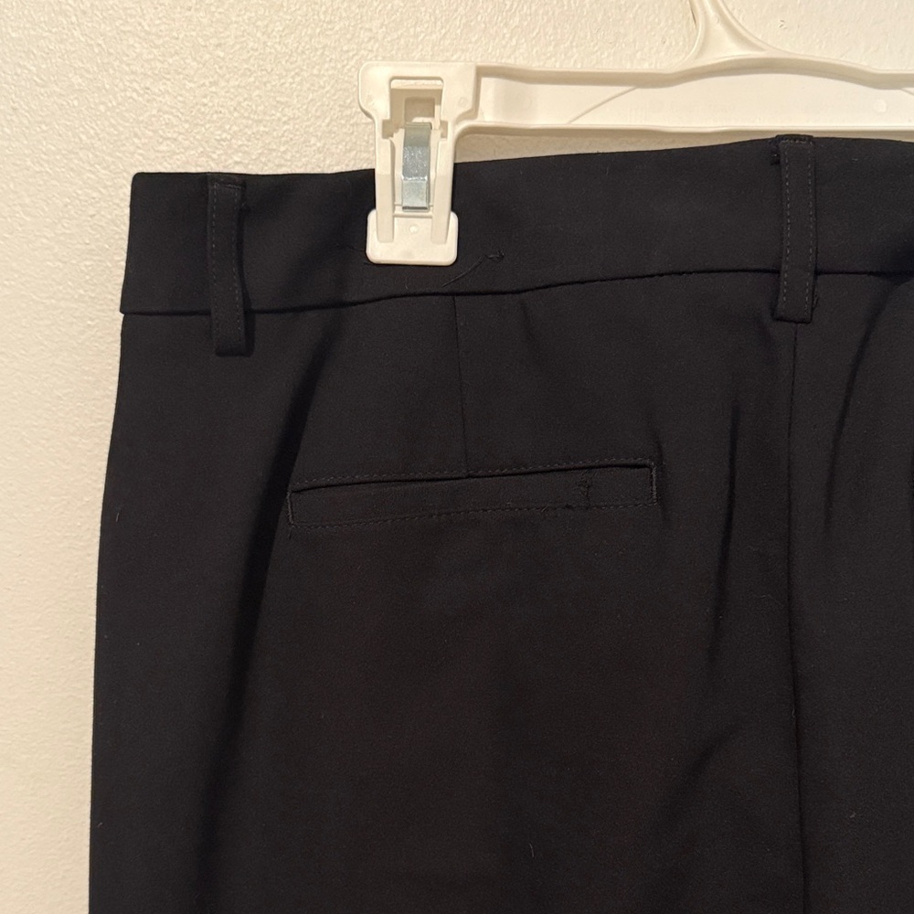 Express Editor Straight Leg Black Trousers - Picture 6 of 6